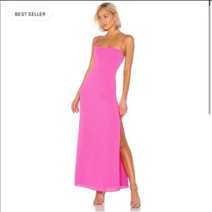 Superdown Addison Pink Maxi Dress